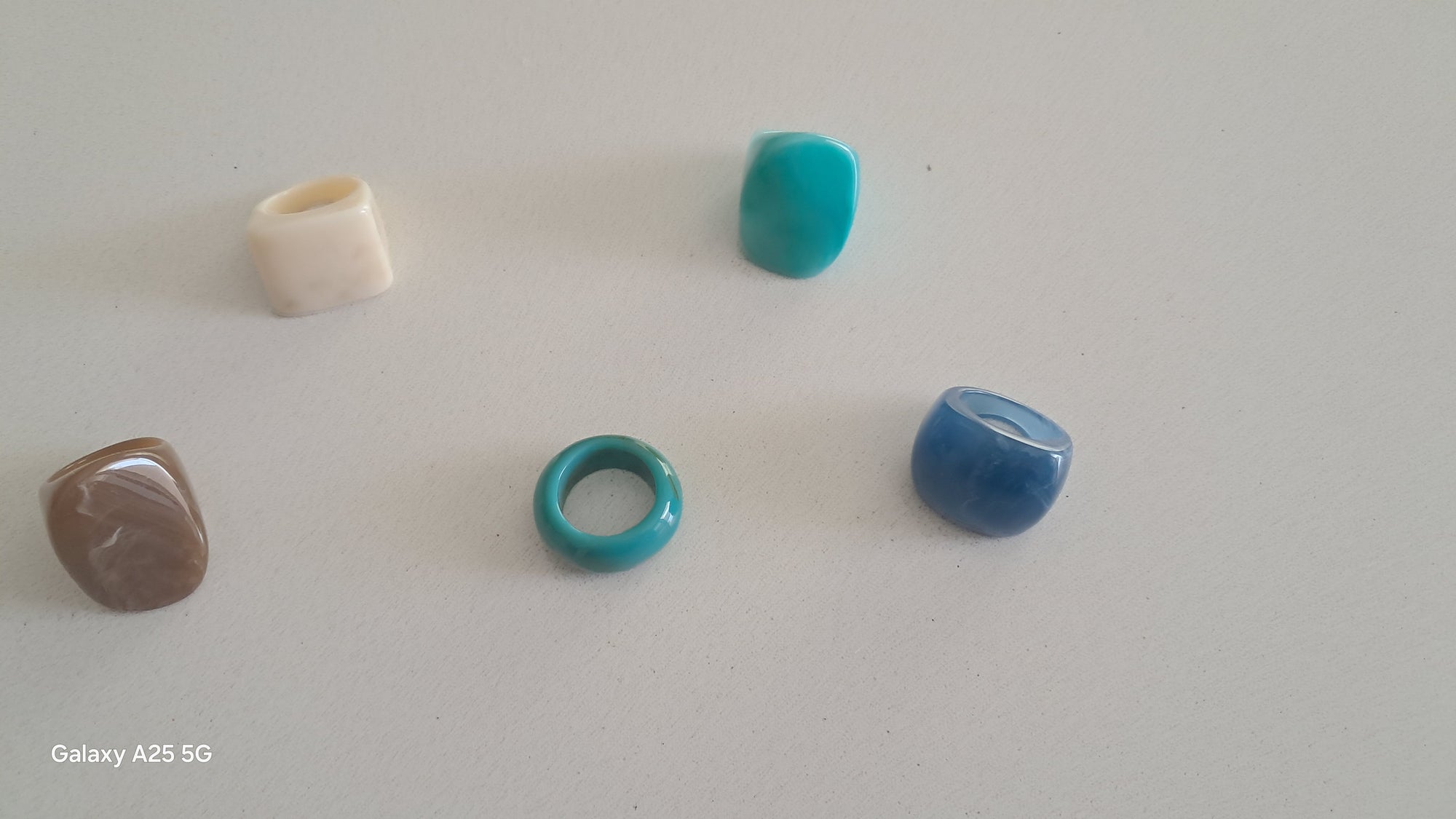 Anillos de resina