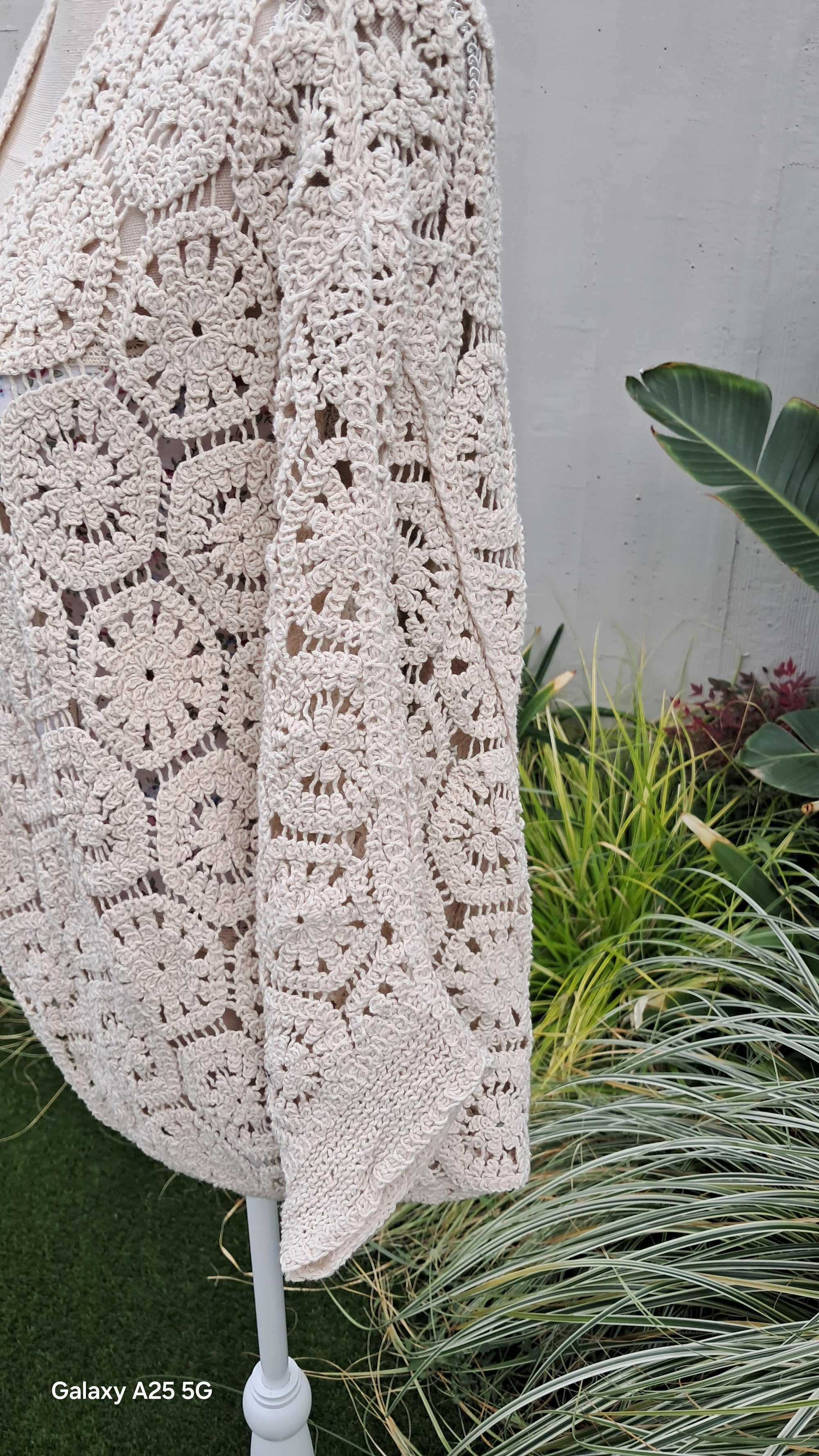Chaqueta de croché