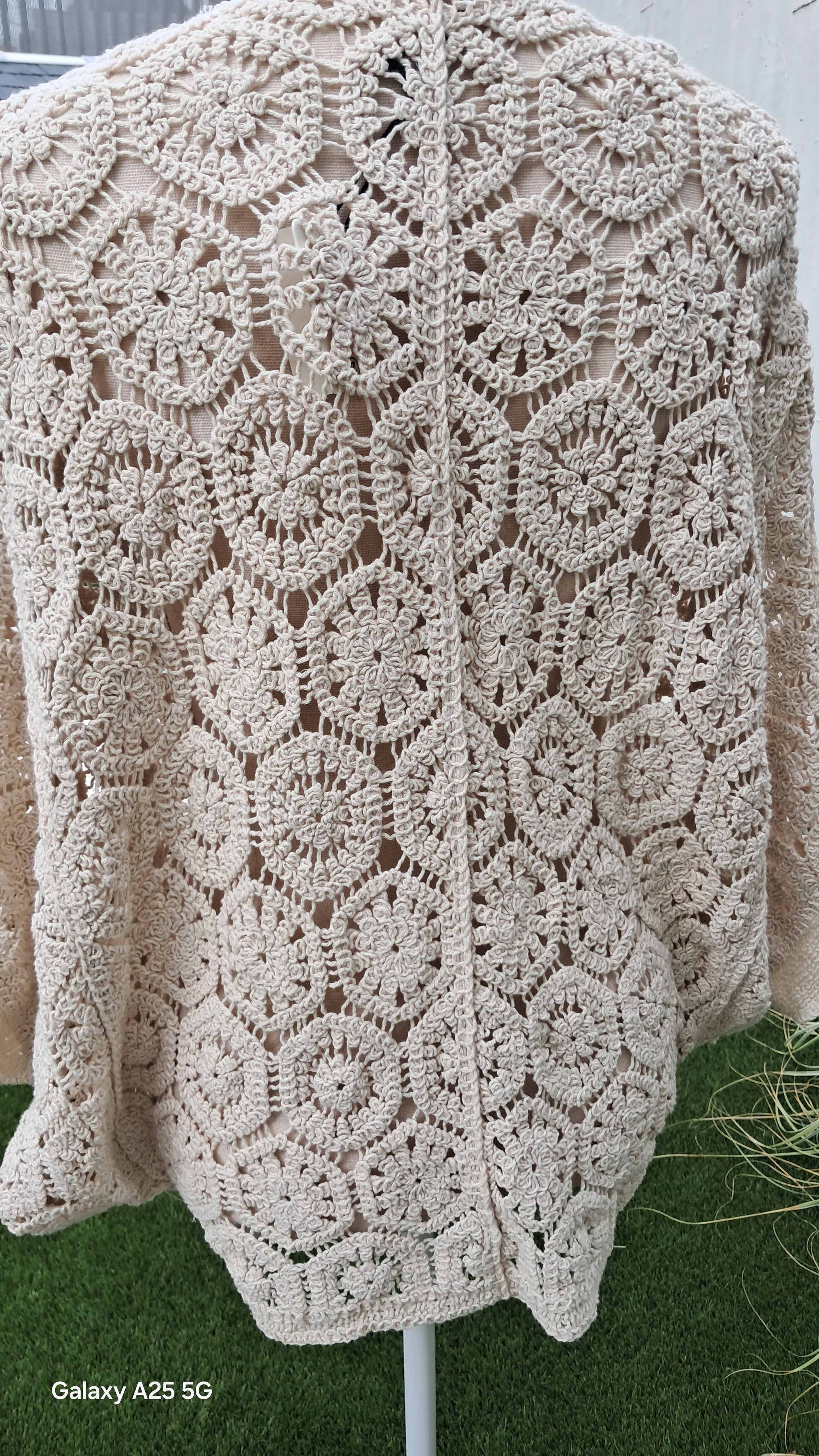 Chaqueta de croché