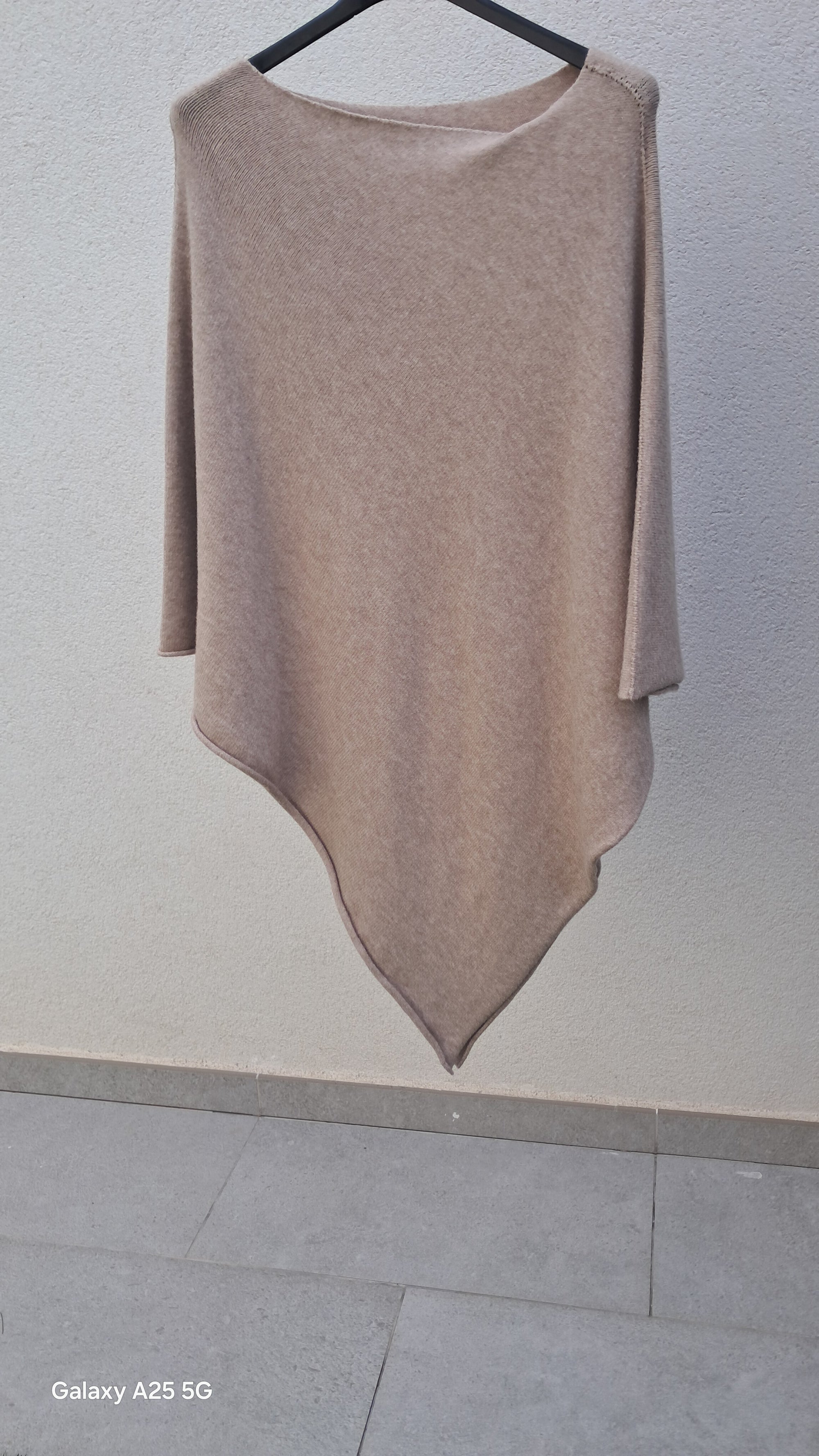 Poncho de lana