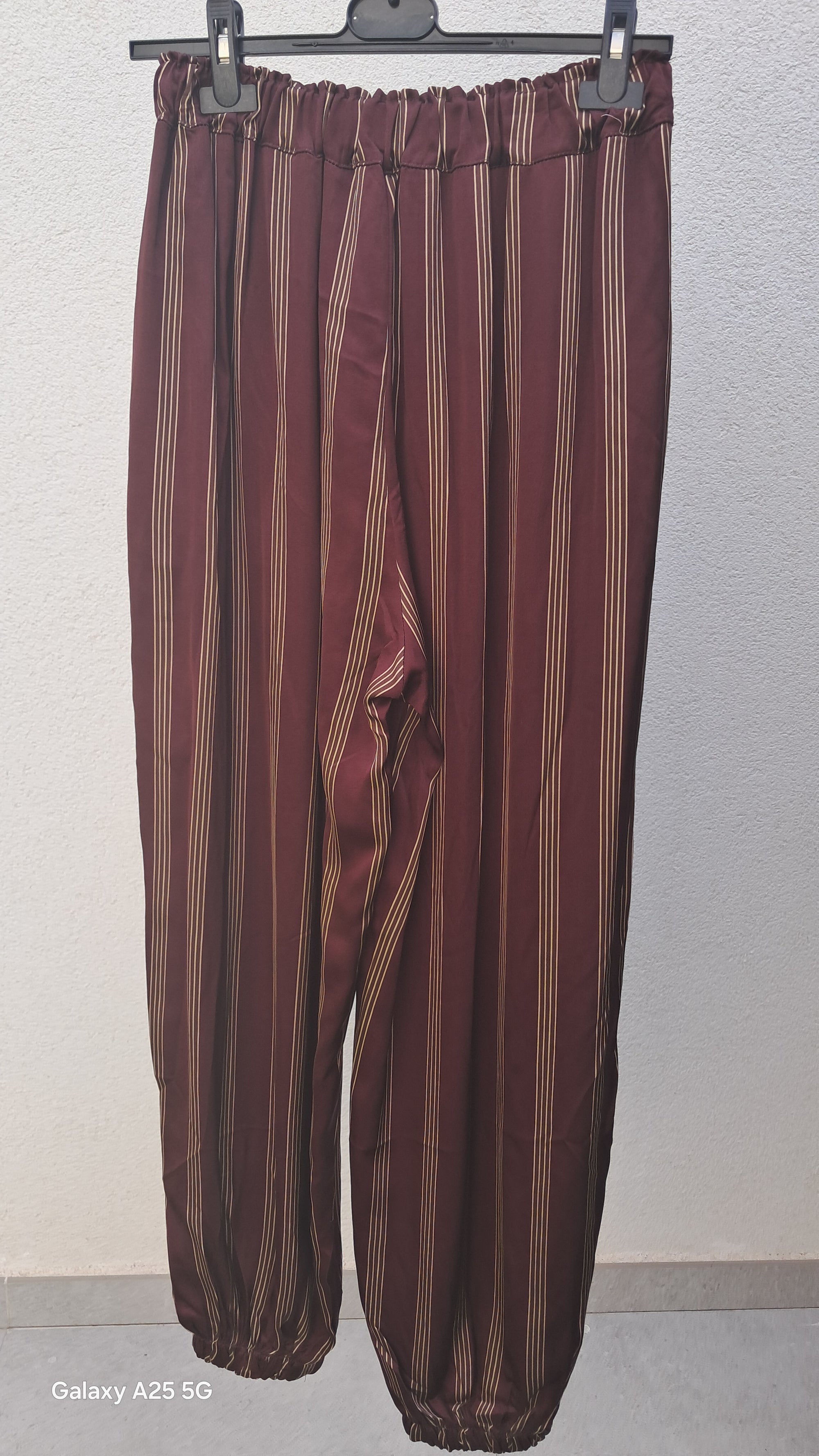 Pantalones de raso bombachos