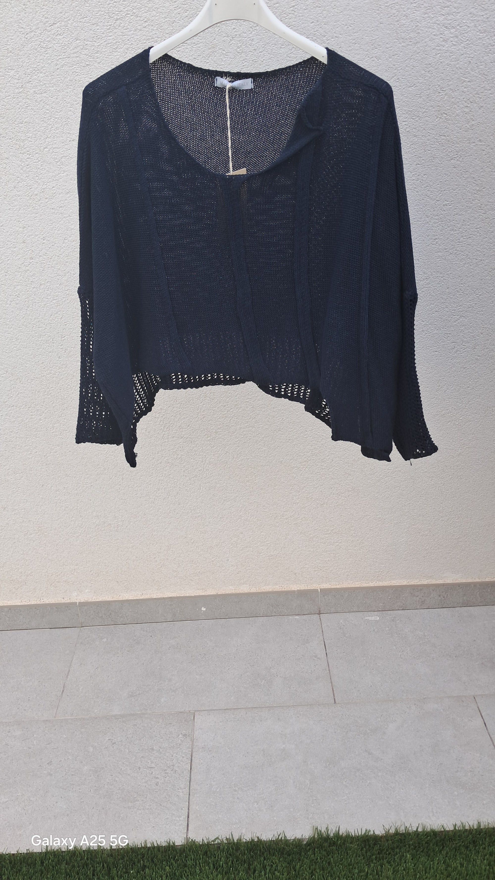 Jersey sobre camisa.