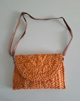 Bolso de rafia con forro interior