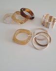Pulseras de resina