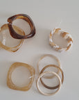Pulseras de resina