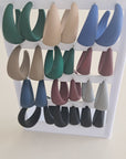Pendientes de colores